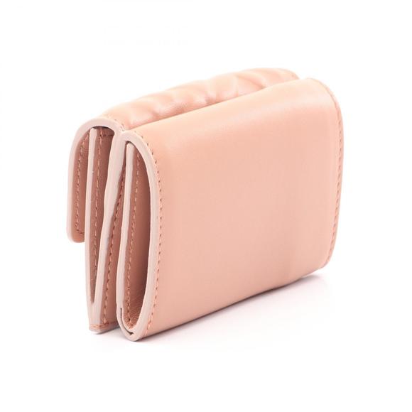 Fendi Pink Leather Wallet Tri FF Baguette - Picture 1 of 4